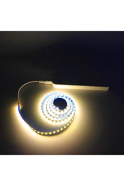 Choice 2M Warm White 1M-5M LED Light Strip Motion Sensor LED Night Light Cabinet Lighting Battery Operated