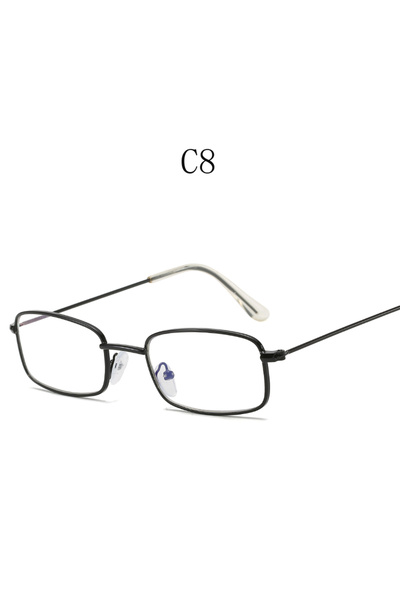 Choice نظارات شمسية نسائية BLS361-C8 Y2K Harajuku بإطار مربع صغير، نظارات طبي...