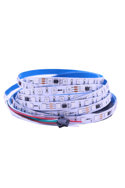 Choice شريط LED أبيض وأسود WS2811، لوحة دوائر مطبوعة بيضاء 24 فولت تيار مستمر...