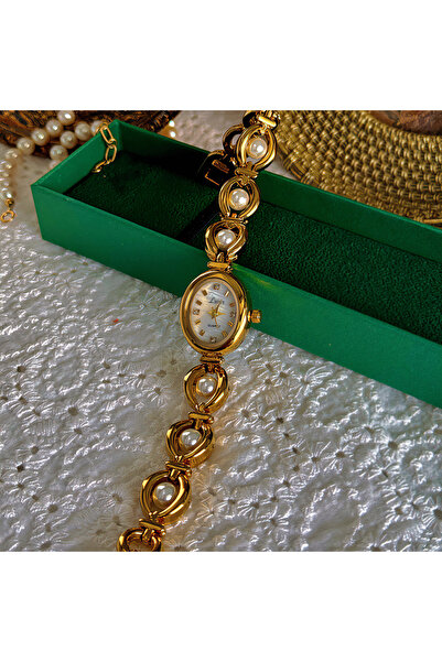 Choice قطعة واحدة بيضاء من اللؤلؤ الفاخر الجديد المرصع بأحجار الراين والمطعم ...