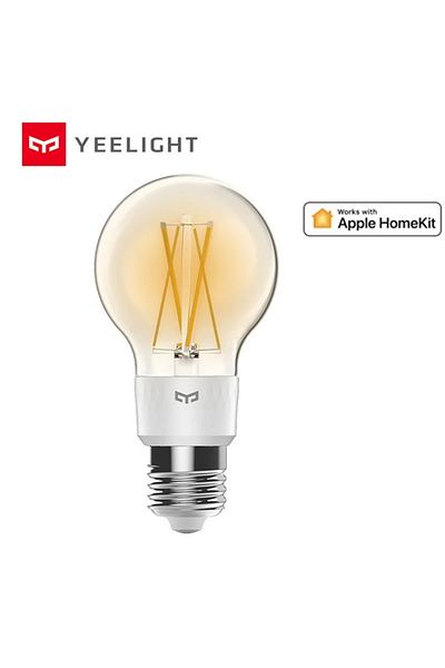 Choice 1pcs yeelight Smart LED Filament bulb E27 220-240V wifi Smart bulb light APP Control For xiaomi mi h