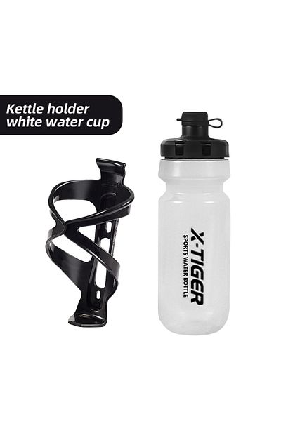 Choice White Set X-TIGER MTB Road Cycling Water Bottle 650ML Leak-proof Bicycle Squeeze Water Bottle for Lo