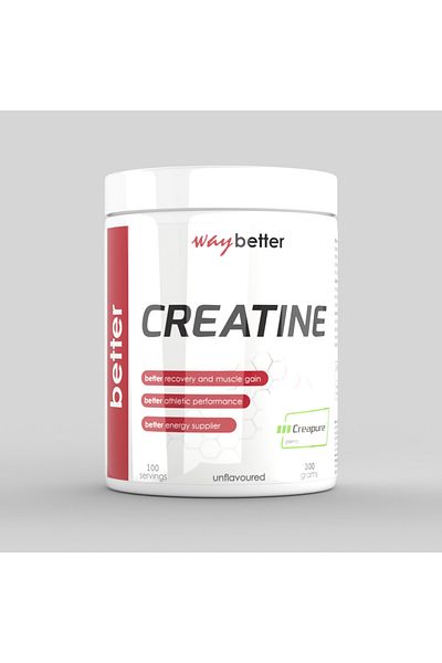 way better Creatine Monohydrate Powder, Better Creatine, Creapure®, 300g