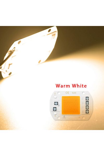 Parkson 50W 110V Warm White LED Lights Chip COB AC110V 220V 10W 20W 30W 50W Landscape Lamps Chip For Garden