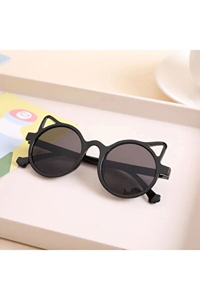 Choice نظارات شمسية سوداء للبنات والأولاد برسومات حيوانات كرتونية لطيفة للحما...