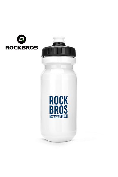ROCKBROS 35210066004 ROCKBROS Bicycle Water Bottle 600ML PP Sports Cup Cycling Kettle Outdoor Camping Hiking