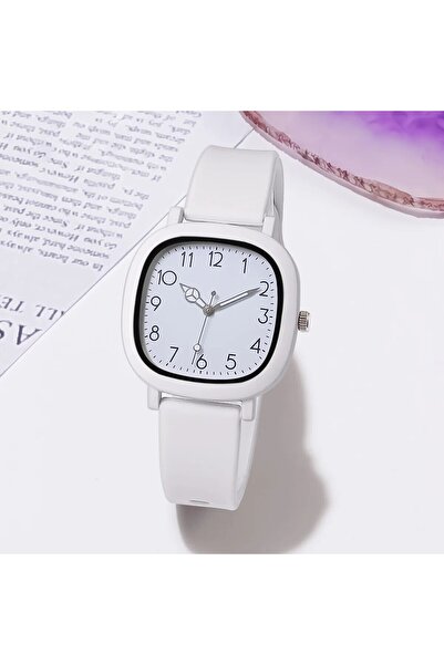 Choice ساعة يد كوارتز بيضاء جديدة أنيقة من العلامة التجارية الأصلية للنساء، س...