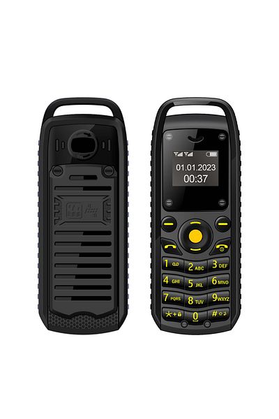 Choice black SERVO B25 Mini Feature Mobile Phone Sync Music Magic Voice Multilingual Bluetooth Dialer Dual