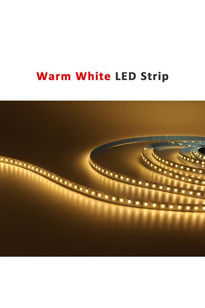 Choice Warm White 5M 12V SMD2835 Strip Lights 120Leds/m 8mm PCB Flexible Ribbon Warm Cool White Ice Blue Go