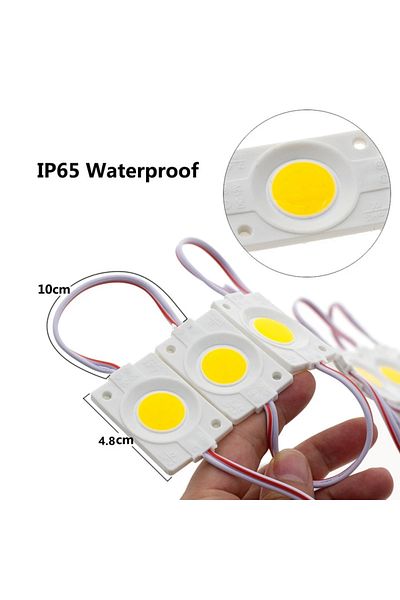 Choice White 6500K Led Module 12V COB Light Advertisement Design Sign Backlight Shop Banner Waterproof IP65