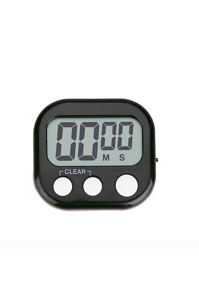 Choice Black LED Counter Display Alarm Clock Manual Electronic Countdown Sports Magnetic Digital Timer Kitc