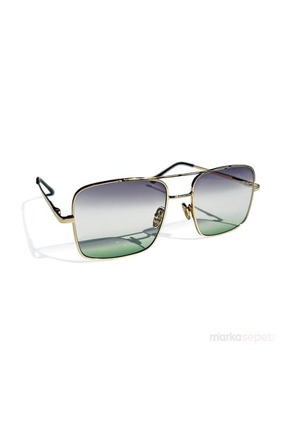 Markasepeti Multicolor Luxury Design Square Sunglasses