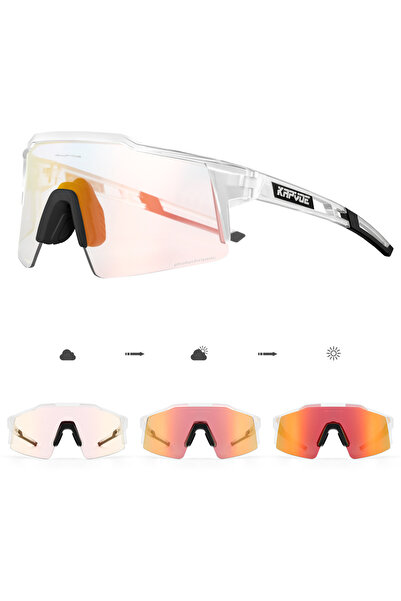 KAPVOE نظارة شمسية فوتوكروميك-عدسة واحدة K9023-PH-RE-1L-12 من كابفوي، نظارة ش...