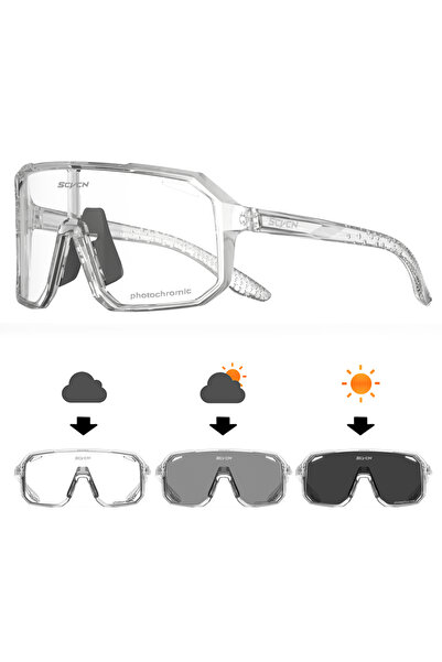 Choice 31 نظارات ركوب الدراجات Scvcn UV400 نظارات شمسية رياضية MTB للرجال وال...