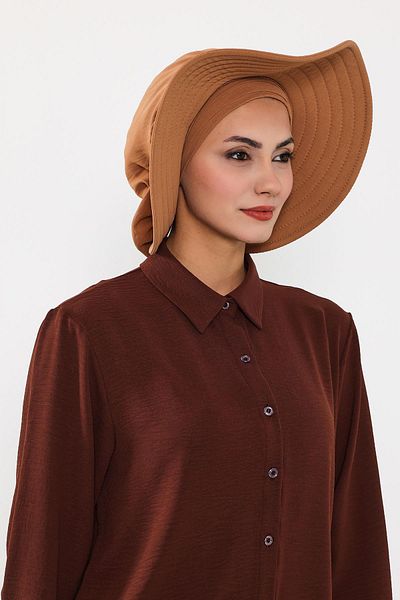 Aisha's Design Aerobin Practical Put-On-And-Off Bow Hat over Turban, Sp-4A, Sp-4A