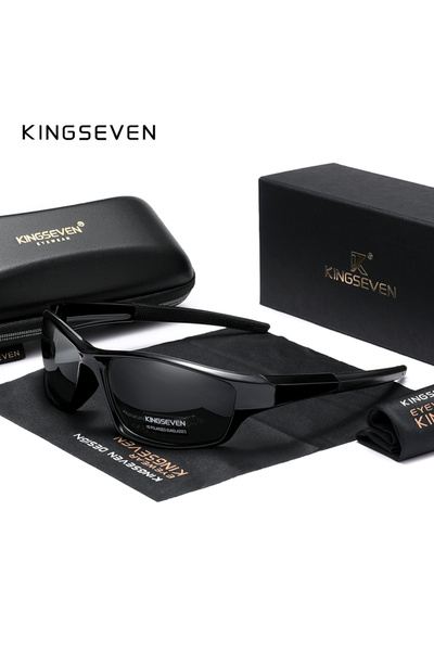 Choice Original Black Gray Genuine KINGSEVEN New 2024 Design Men's Sports Pol...