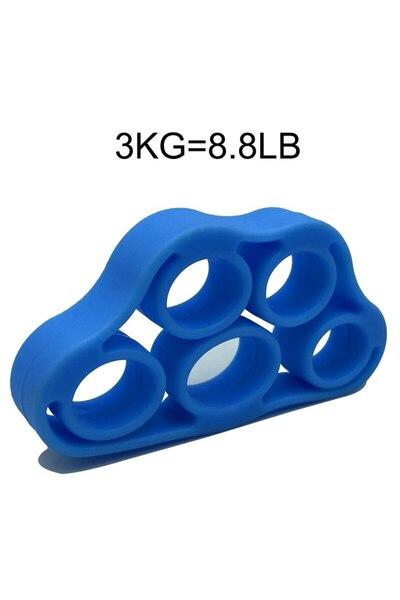 Choice China Mainland G910E-deep blue Silicone Finger Gripper Gym Hand Grip R...