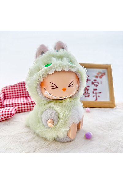 Choice لا ملابس دمية خضراء فاتحة لدمية لابوبو مقاس 15-17 سم قلادة لابوبو نحلة...