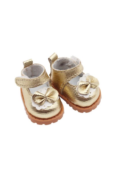 Choice ذهبي 15-17 سم لدمى لابوبو أحذية جلدية إكسسوارات أحذية الدمى ربطة عنق ز...