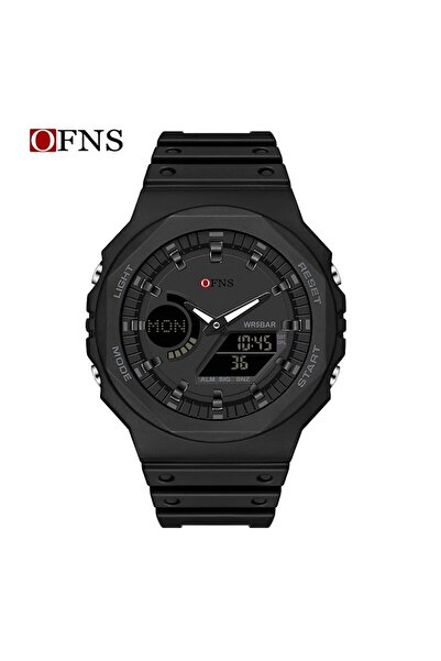 Choice رقم S6016 أسود OFNS أفضل ماركة G نمط ساعات رياضية خارجية للرجال LED سا...