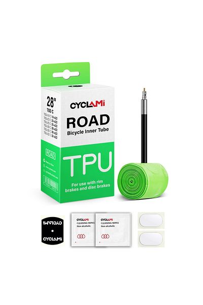 Choice 700c 45mm 18-32C 1 Pcs CYCLAMI TPU Material Ultralight Bike Inner Tube 700C 18 32 Road MTB Bicycle T