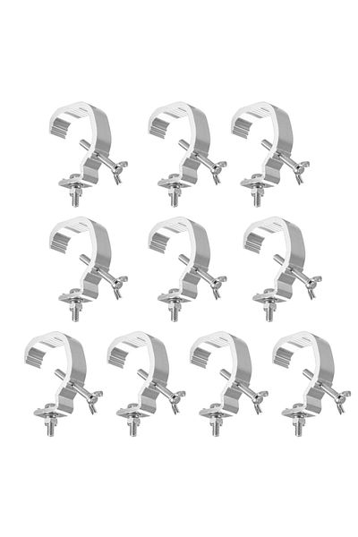 Choice Silver 10PCS Stage Lights Clamp Bracket Hangings Hook for DJ Lighting Par Lights Spots Lights
