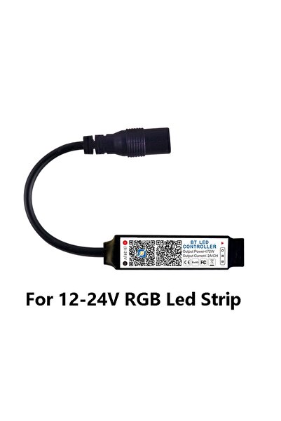 Choice شريط إضاءة LED صغير RGB بتيار مستمر 12-24 فولت (بدون جهاز تحكم عن بعد)...