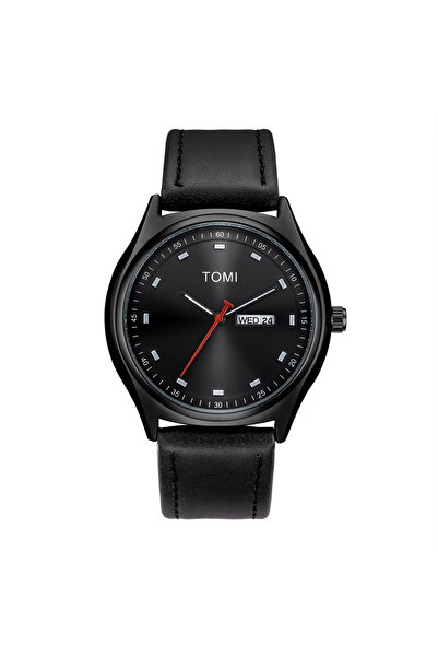 Choice5 Black TOMI Minimalist Men's Watch Business Casual Men's And Women's Quartz Watch Fashionable And Ver