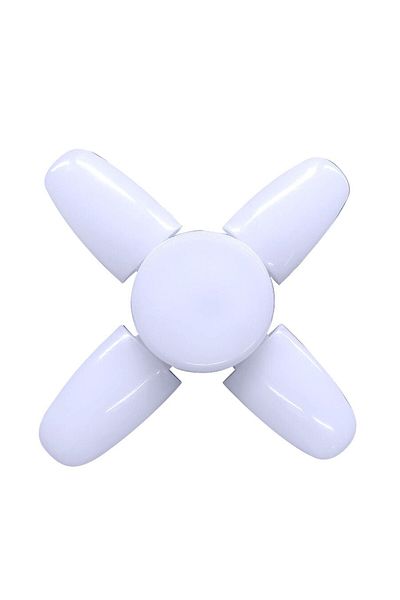 Choice 28W 220V White Fan Shape E27 Mini Bulb Light Foldable 28W AC 220V Bulb LED Lamp Lampada For Home Cei