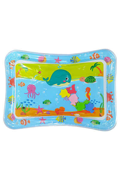 Choice سجادة لعب قابلة للنفخ من مادة البولي فينيل كلوريد بتصميم الحوت الأزرق،...