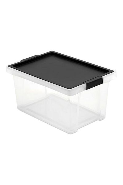 Tatay Hinged Handle Multipurpose Stackable Storage Box with Lid 15 Liter
