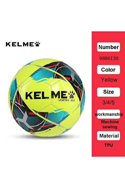 Choice كرة قدم احترافية KELME صفراء مقاس 4، مصنوعة من مادة TPU مقاس 3، مقاس 4...