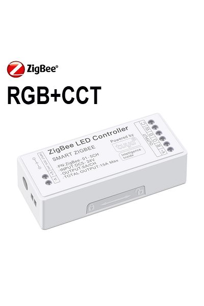 Choice RGBCCT Zigbee Smart LED Controller works with RGBW CCT Single color RGBCCT RGB LED Strip COB /5050 /