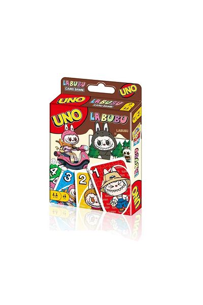 Uno labubu Board Game UNO LABuBu Card! Gathering Board Game Cards Children's Toys Playing Cards Hall
