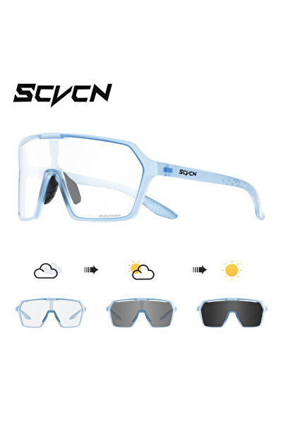 Choice نظارات شمسية جديدة SCVCN فوتوكرومية 08 لركوب الدراجات الجبلية والجري و...