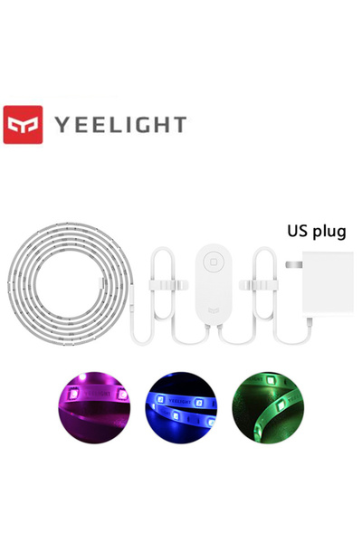 Choice شريط إضاءة ذكي Yeelight Aurora 1S RGB ملون، قابس أمريكي أساسي 2 متر، إ...