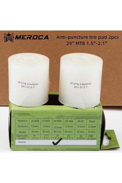 Choice 29 inches 2Pcs Bicycle Tire Liner Bike Puncture Proof Belt Protection Pad Cycling Anti-Puncture Tyre