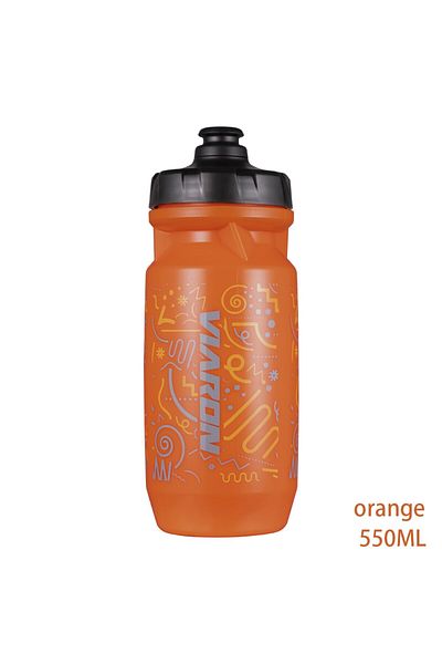 Choice Orange VIARON 550ML Bicycle Water Bottle Road Grade Sports Fitness Running Riding Kettle Leak Proof