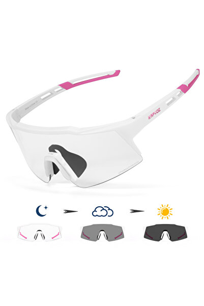 KAPVOE نظارة شمسية للأطفال من كابفوي KE9028-PC-1L-06 لركوب الدراجات الجبلية و...