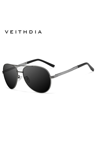 Choice box add cloth gray VEITHDIA Brand Sunglasses Men Polarized UV400 Sun G...
