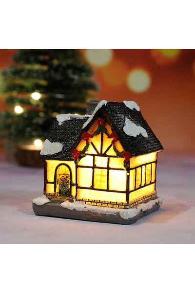 Choice with AG battery D Christmas House Light Decorations For Home Ornaments Kids Xmas Gift New Year 2022