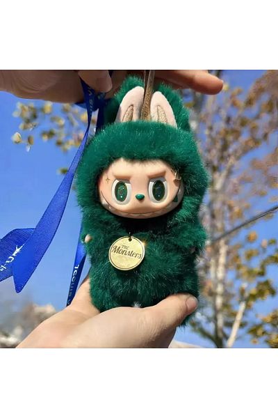 Miniso High quality High Quality Zimomo Little Leader Labubu Change Baby Green Limited Edition Plush Vinyl