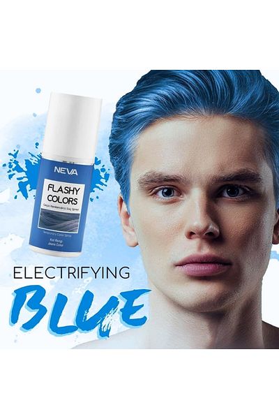 Neva Flashy Hair Colors Temporary Hair Color Spray - 75ml