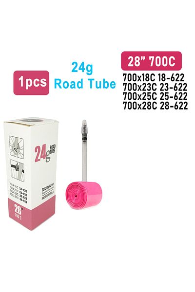 Choice Presta Valve 45mm 24g with patch kit Ridenow Bike Inner Tube 24G 36G 39G 700 18C 25C 28C 32C 35C 38C