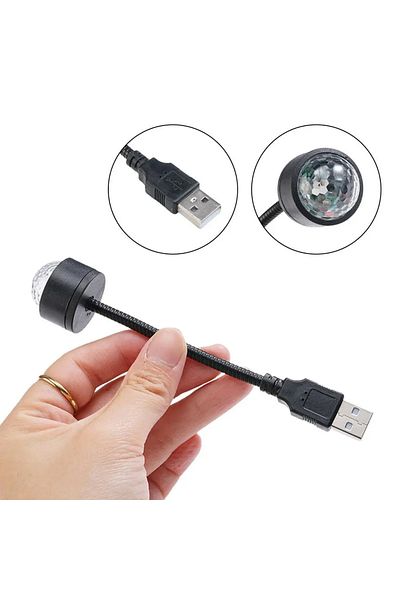 Choice 1pc Mini LED Car Roof Star Night Light Projector Atmosphere Galaxy Lamp USB Decorative Adjustable fo