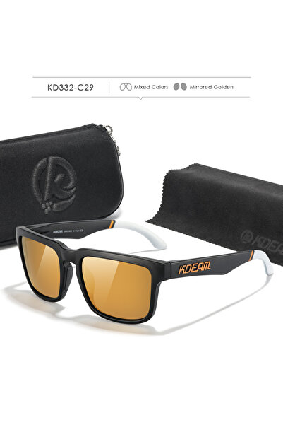Choice C29 mirrored golden KDEAM Photochromic And Polarized Sunglasses Men Ca...