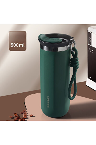 Choice كوب ماء معزول من الفولاذ المقاوم للصدأ 304 جديد 2025 سعة 500 مل أخضر ا...