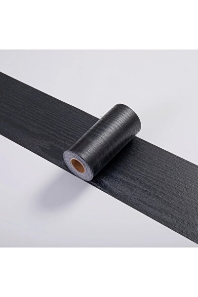 Choice قطعة واحدة من خشب الأبنوس بطول 5 أمتار، ذاتية اللصق، خط حواف الحائط، حافة القاعدة المقاومة للماء، ملصق ورق حائط