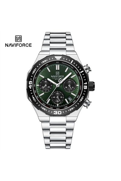 Naviforce SGNS NAVIFORCE Fashion Watch For Men High Quality Luxury Stainless Steel Waterproof Classic Quartz W
