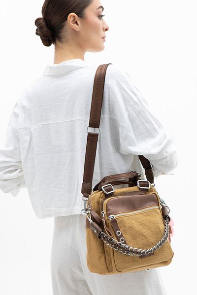 Matthew Cox Canvas Women's Backpack and Shoulder Bag